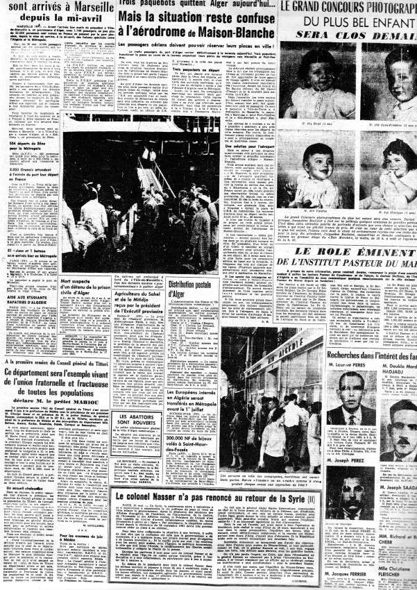 ALGERIE PRESSE JUIN 1962  547