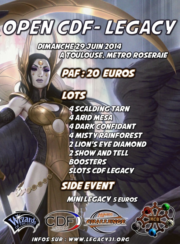 [LEGACY] OPEN CDF-LEGACY III de TOULOUSE le 29 Juin 2014 Affich10