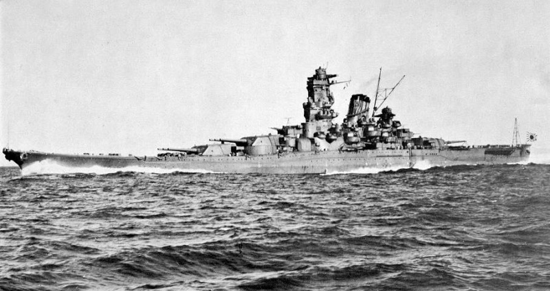 Cuirassés japonais Yamato14