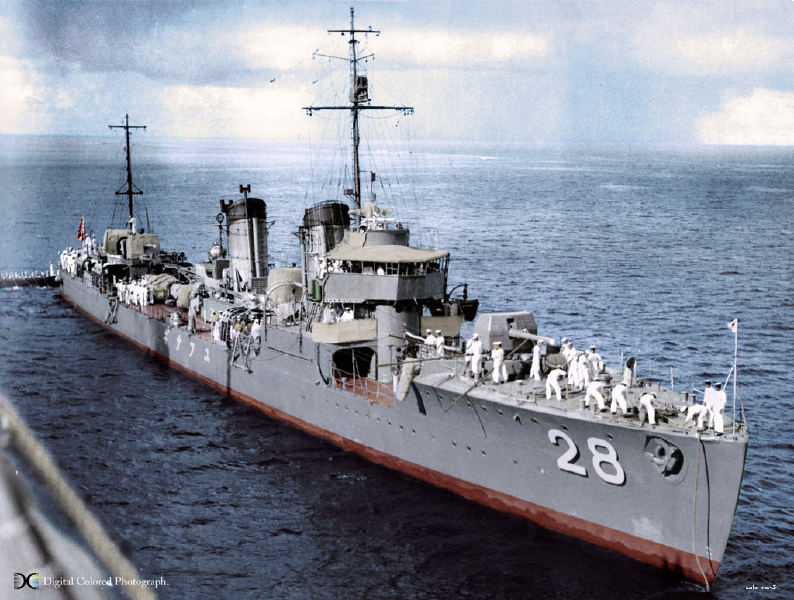 Destroyers japonais Yunagi11