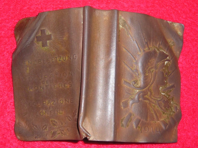 Porte boite allumettes suisse occupation des frontières 1914  P1010140