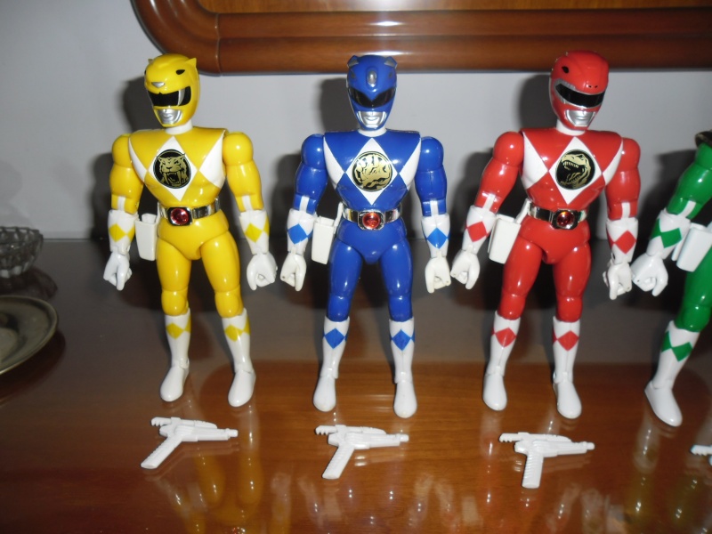 Lotto 6 MIGHTY MORPHIN POWER RANGERS 20cm COME NUOVI!!! Sam_5211