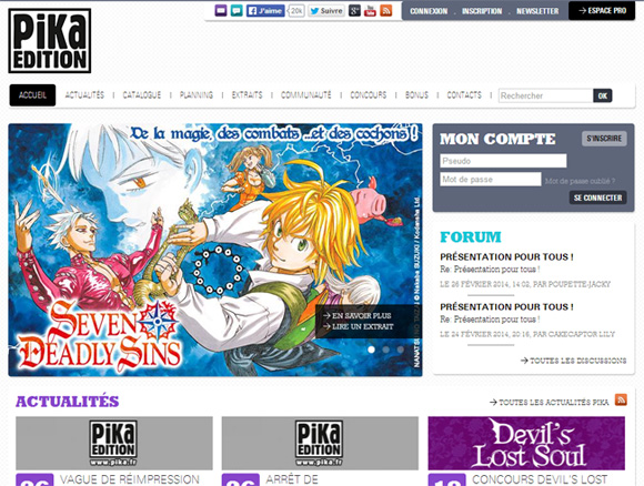 Nouveau site web pour Pika Edition Pika-s10