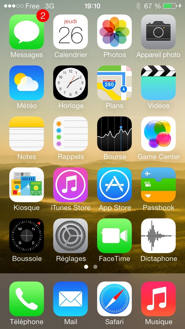 Changer le fond d'écran de son iPhone / iPad sous iOS 7.0.3 Img_0015