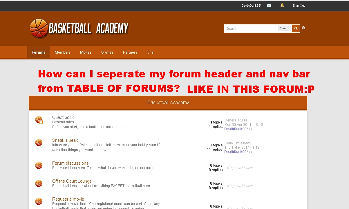 Seperate forum header and nav from TABLE OF Forums:P Untit120