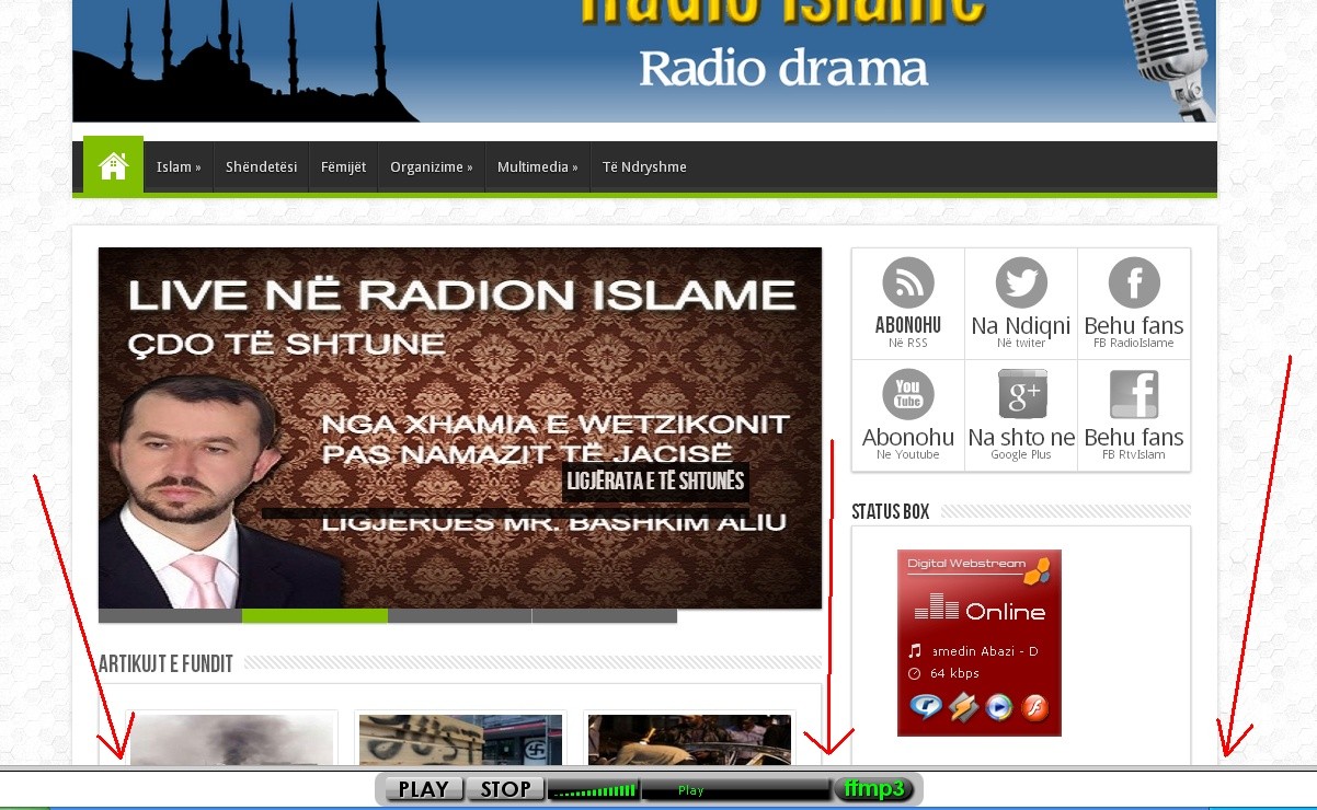 Setting radio widget from a website to my forum! Untitl94