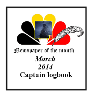 Newspaper of the Month/Year archive. Badge_14