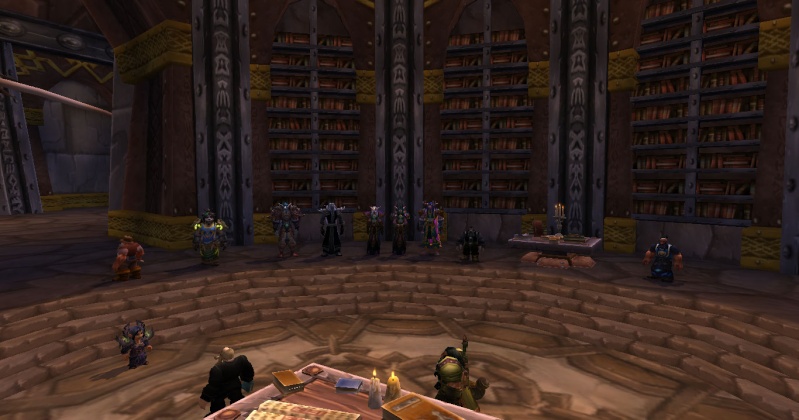 At the Dwarven Senate meeting:  Wowscr71