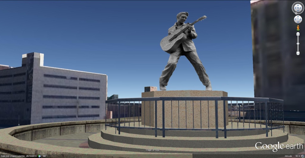 STREET VIEW : Elvis à Memphis - Tennessee - USA Elvis_10