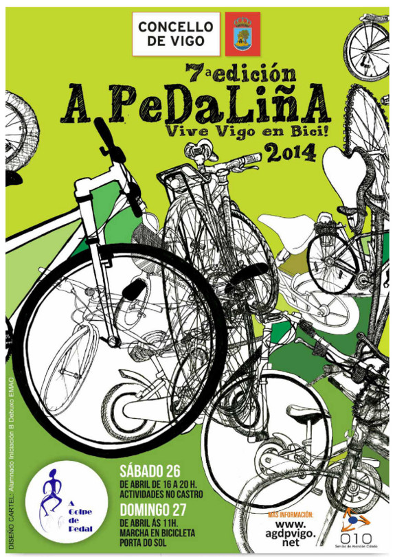 <Fiesta de la bicicleta> PEDALIÑA 2014 (Vigo 26 y 27 Abril) Grande10