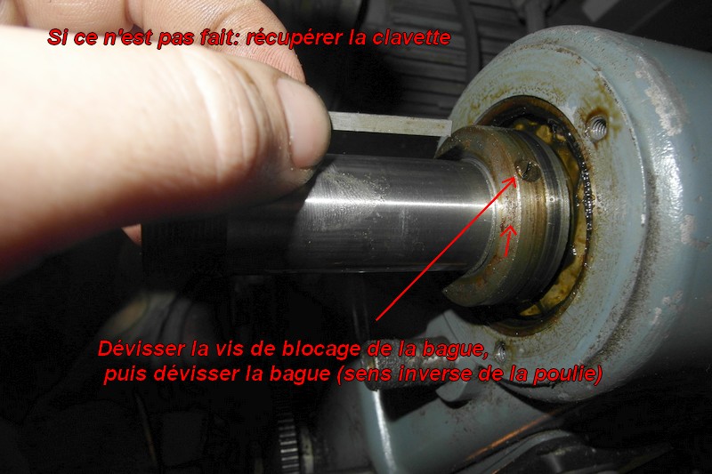 entretien d'un tour scintilla LESTO GD 118A (tour à bois et métaux) 07-les10