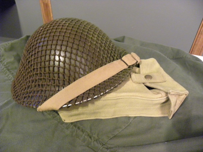 MKII helmet 1942 with net  Dscn8722