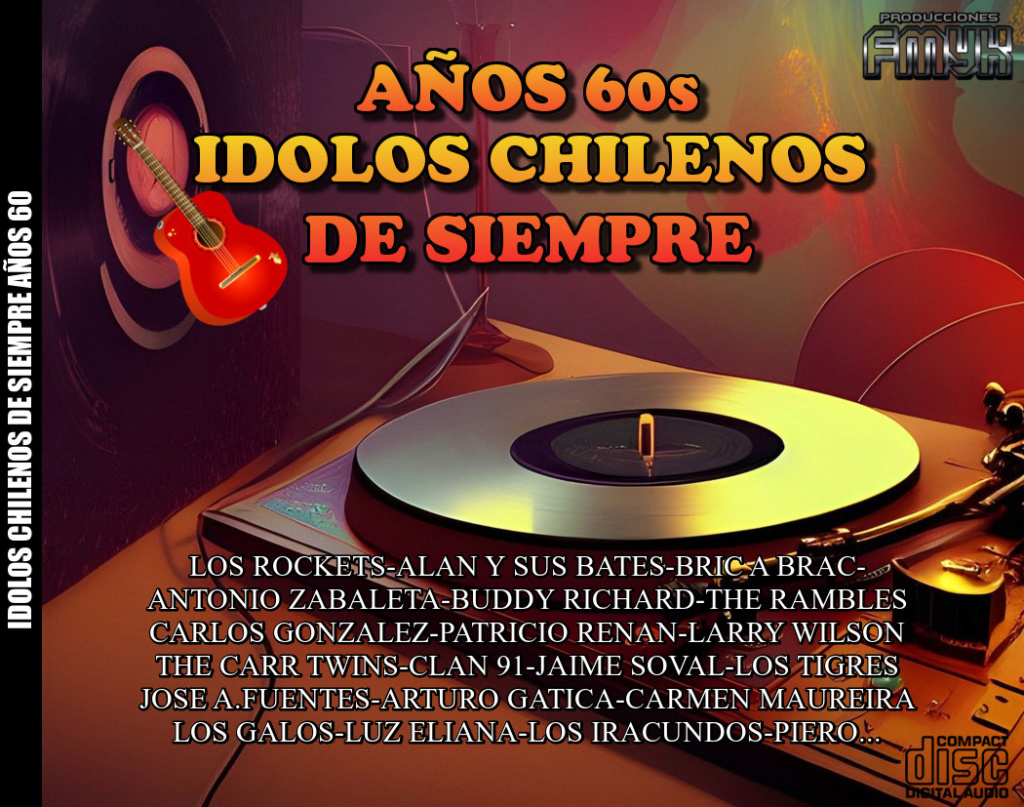 cd Idolos chilenos de siempre 60s cd 2 Caratu10