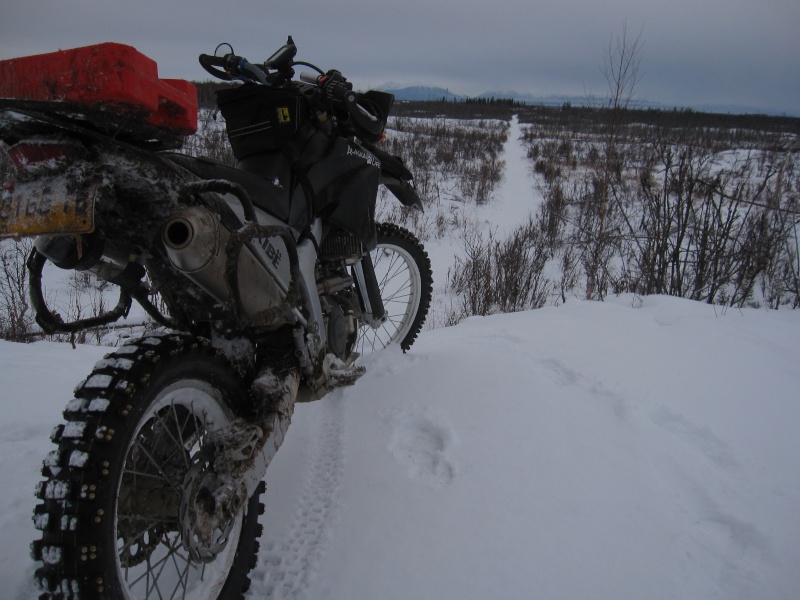 How to ride a WR in Alaska in December Img_2911