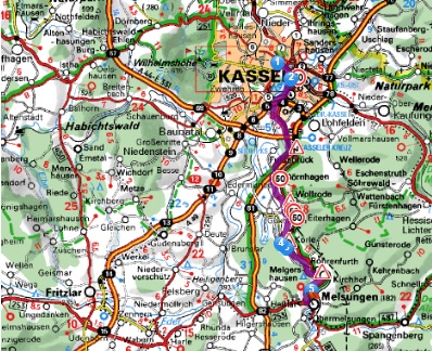 Friedel SCHUMANN, 8 000km en selle," raids en pays allemands - Page 9 Kassel11