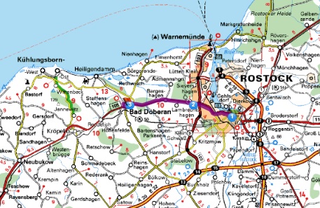 Friedel SCHUMANN, 8 000km en selle," raids en pays allemands - Page 3 Rostoc10