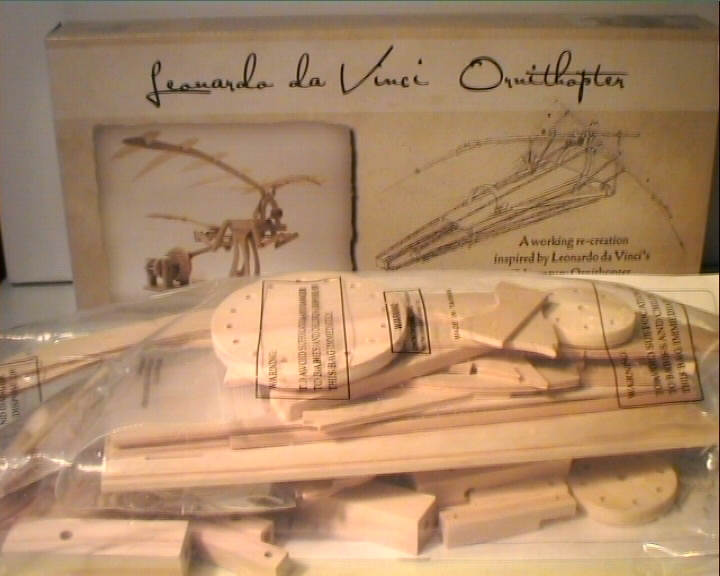 Flugmodelle, designed im 15. Jahrhundert Leo1810