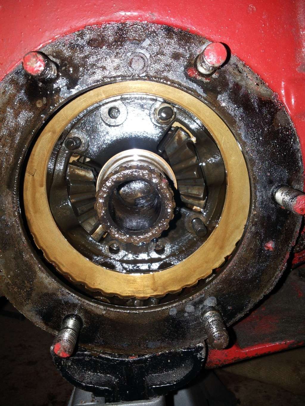 restauration moteur bernard sur un bouyer 557 20140326