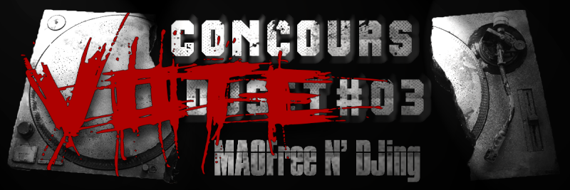 Votes du Concours DJSet MAOFree N'DJing #03 Concou11