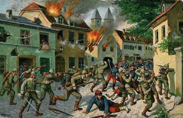 Bataille de Sarrebourg (18 - 20 août 1914) Combat10