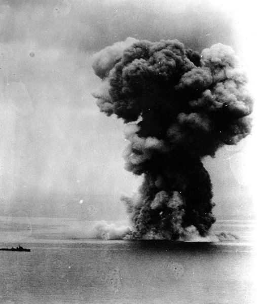 7 avril  1945 – Okinawa : Le sacrifice du Yamato  Yamato10