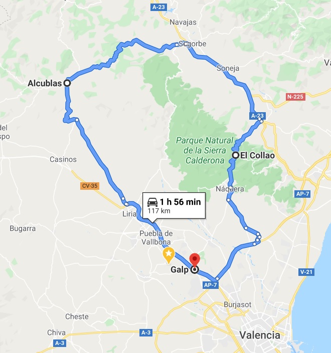 DOMINGO 13 DICIEMBRE: SALIDA ALMUERZO A ALCUBLAS (Nivel 2) Nivel_84