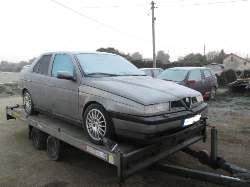 Préparation Alfa 155 V6 2.5 12s et Alfa 146 2.0 TS de piste à Mussidan 155_v615