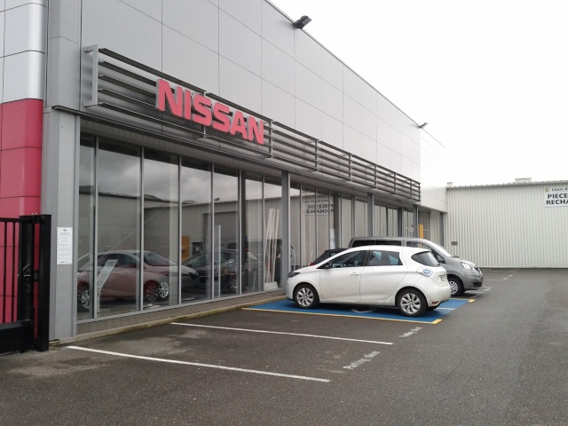 Borne de recharge Nissan à Schweighouse sur Modern 24/24 14-02-23