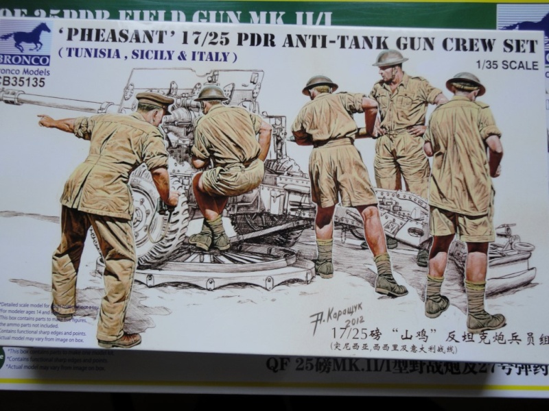THE BRITISH ARMY IN SICILY 1943 ( 25PDR BRONCO 1/35 )  FINI Dsc05311