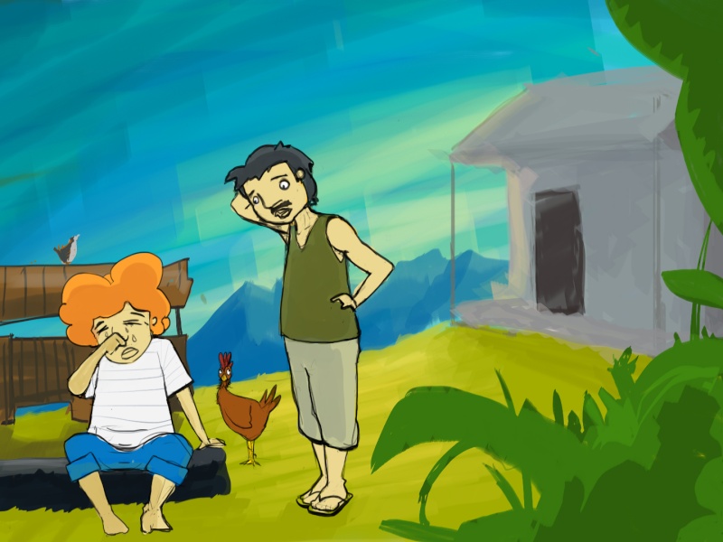 Projet de conte + ou - animé atelier dessin pour marmailles 610