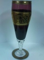 Bohemian amethyst wine glass? can anyone help me please 115