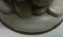 Unkown marking to Pottery figurine 610