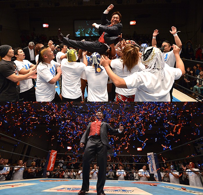 [Résultats] NJPW Road to Invasion Attack 2014 – Wataru Inoue Retirement Memorial Show du 2/04/2014 Inoue10