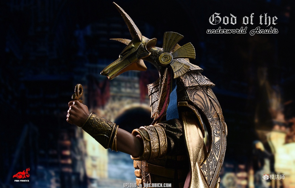 NEW PRODUCT: FIRE PHOENIX: 1/6 alloy die-cast patron saint of the underworld-Anubis movable figure #FP007  13071411