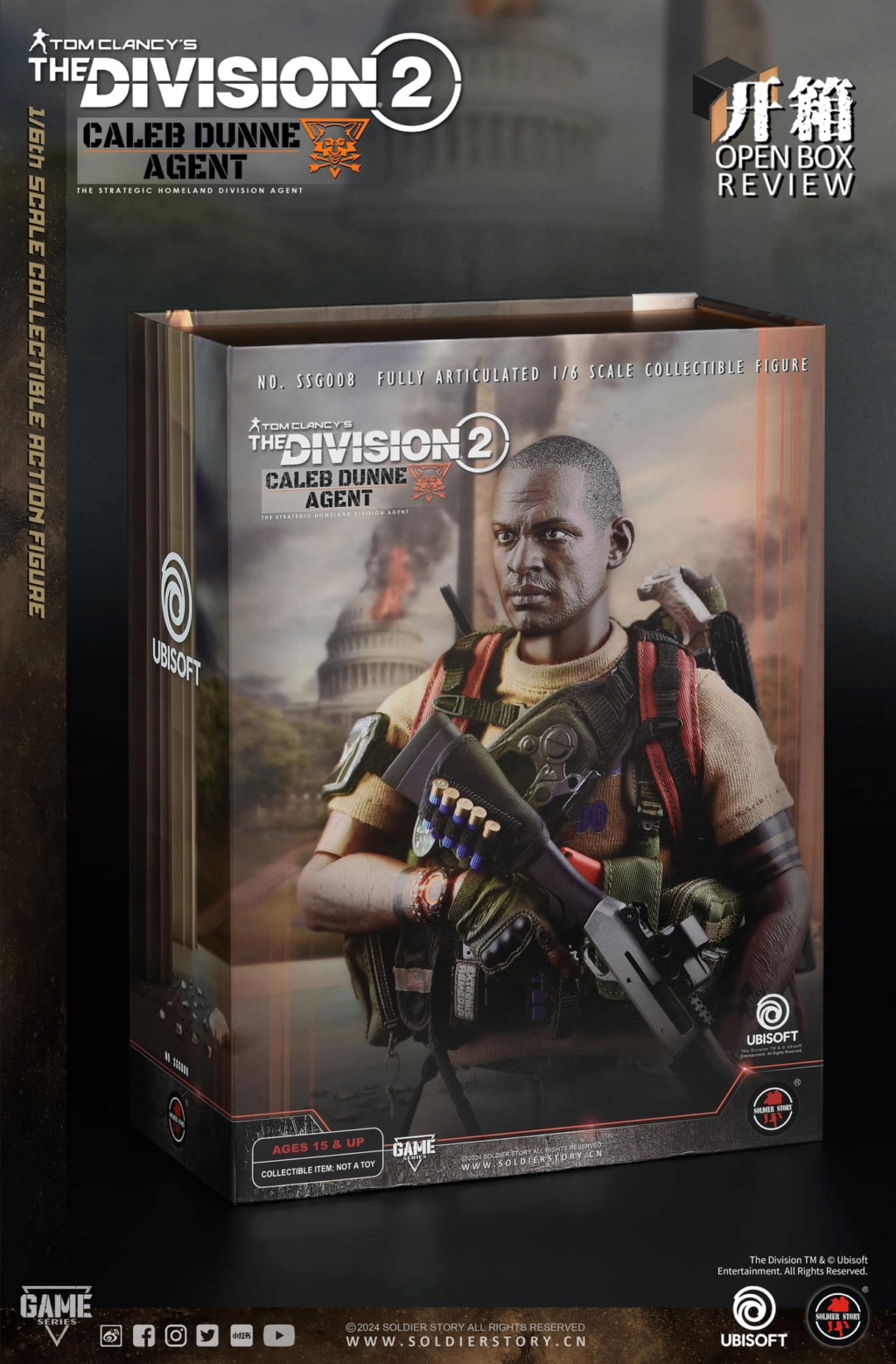 VideoGame-Based - NEW PRODUCT: SOLDIER STORY: #SSG-008 1/6 Scale The Division 2 Agent “Caleb Dunne” Soldie16