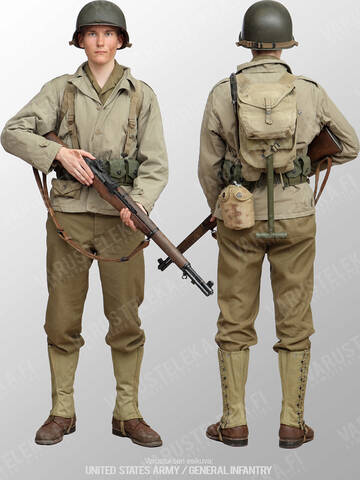 Vetement militaire américain 1945 hotsell