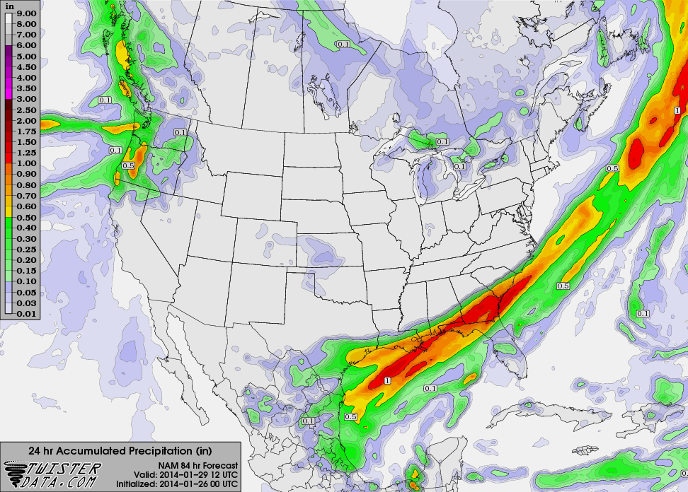 1/29 - 1/30, 2014 Possible Snowstorm Nam_2210