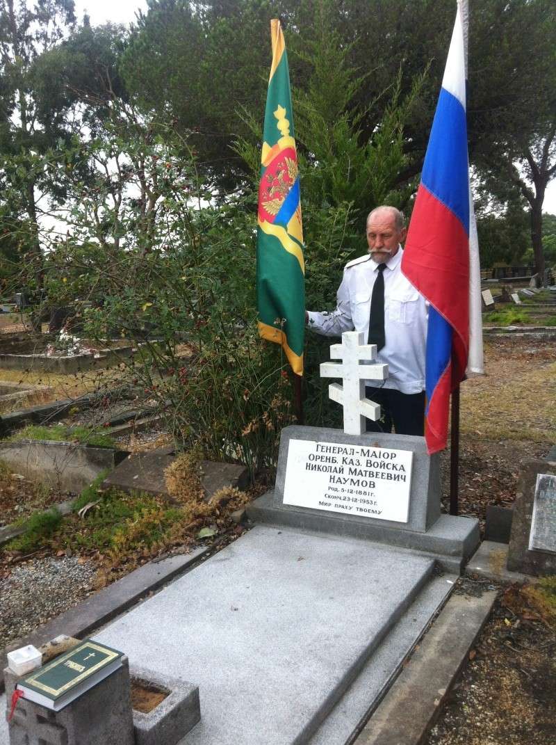 Забайкальские казаки восстановили памятник на могиле «белого» генерала в Австралии 5ff63710