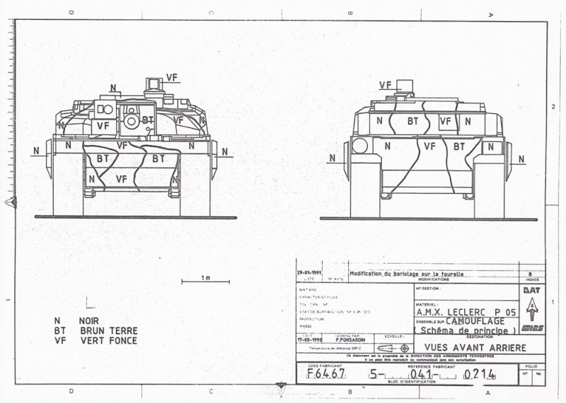 leclerc - Je recherche des photos de camo 3 tons Leclerc Amx_le10