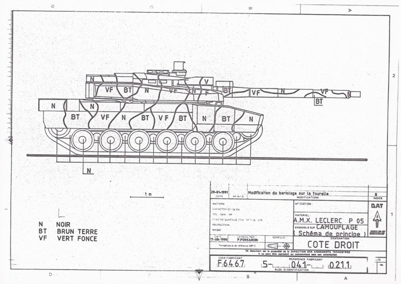 leclerc - Je recherche des photos de camo 3 tons Leclerc Amx_le11