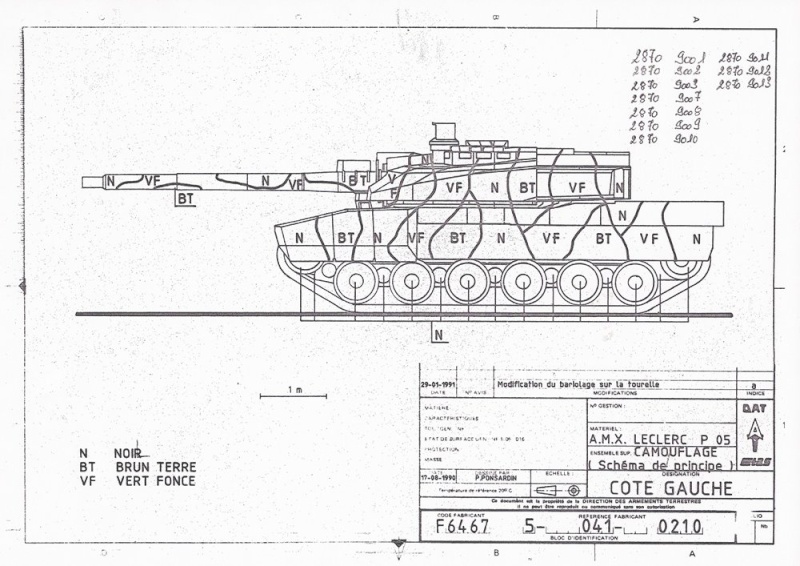 leclerc - Je recherche des photos de camo 3 tons Leclerc Amx_le12