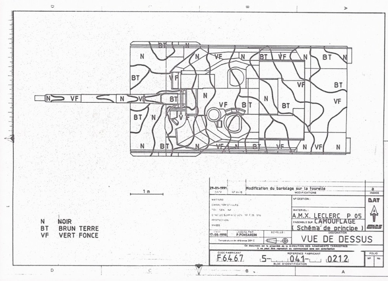 leclerc - Je recherche des photos de camo 3 tons Leclerc Amx_le14