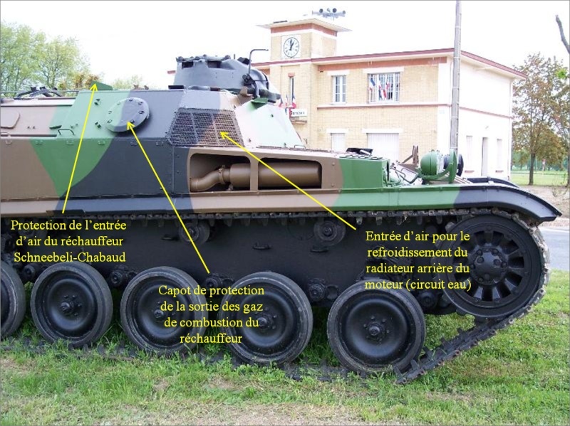 amx13 - AMX13, VTT Ch M56 version rang, sanitaire,échelon ou cargo Entrae13