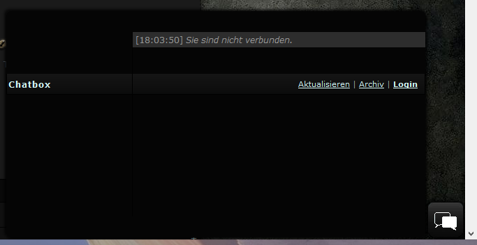 [phpBB2] Chatbox: Login funktioniert nicht? Chat10