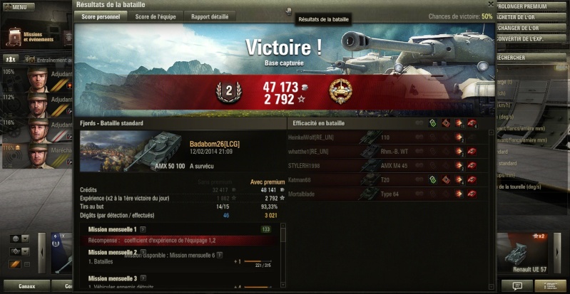 Scores AMX 50/100 Shot1129