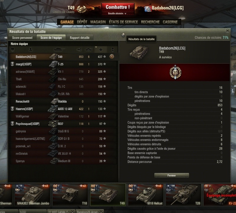 Score T67 (Ex T49) Shot1201