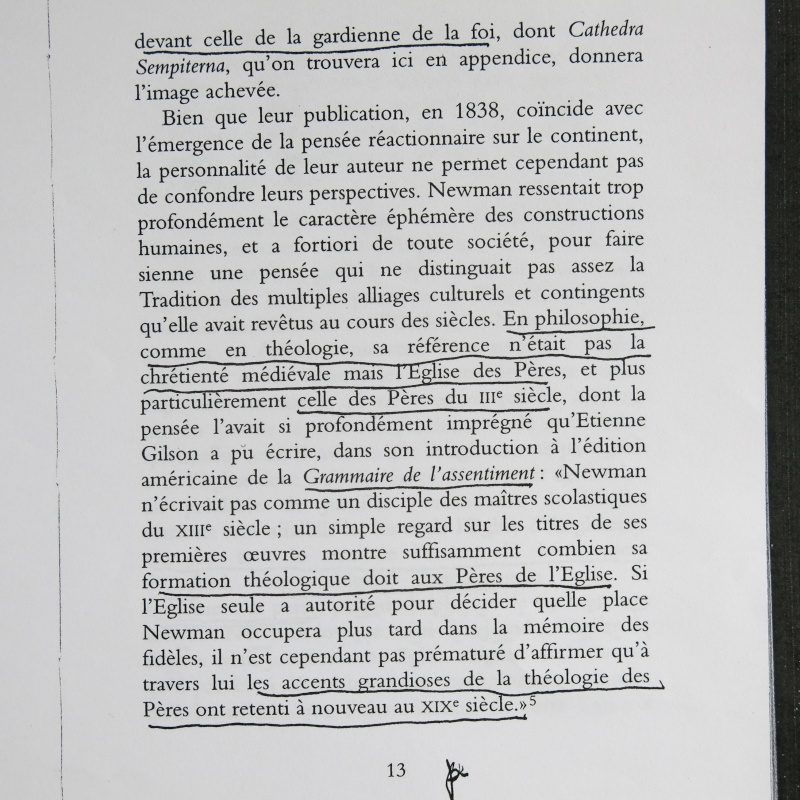 Cardinal John Henry Newman : Pour la première fois en français les Quatre Sermons sur l'Antichrist ! Img_0033