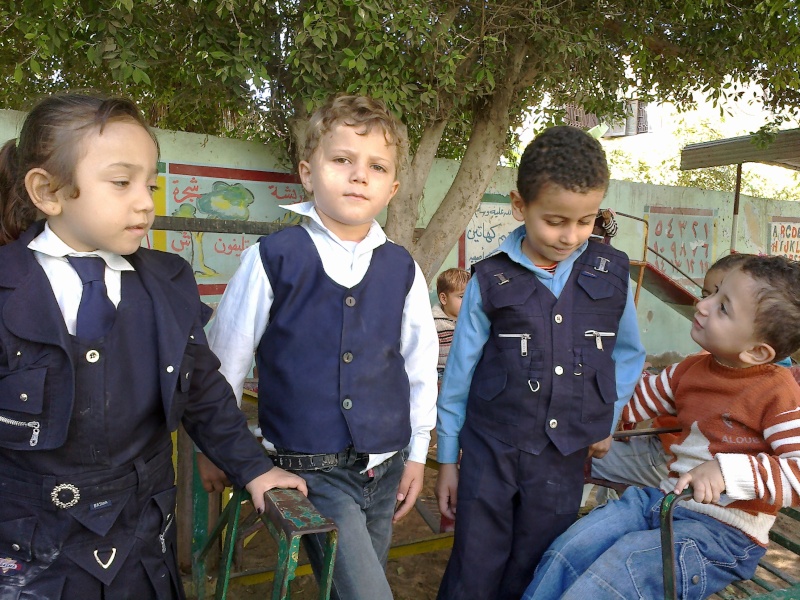زيارة اطفال روضة التحرير الى روضة الشئون الاجتماعية  بكفر صقر Ousuo325