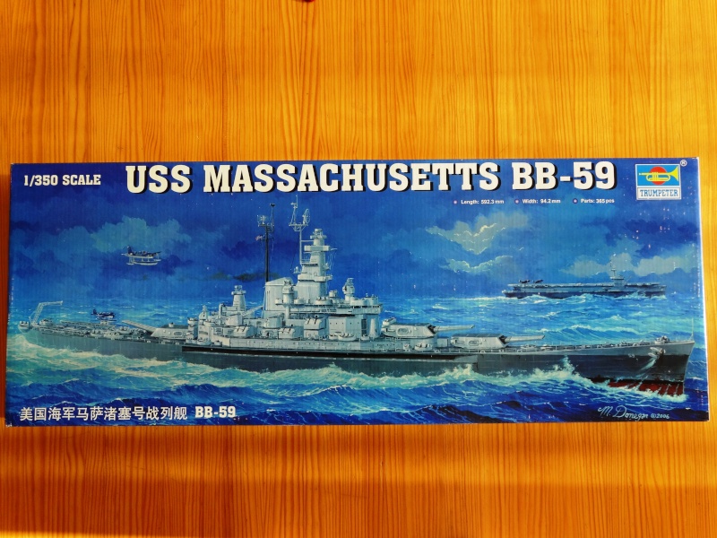 Uss Massachusetts 1/350 Trumpeter Bb59-010