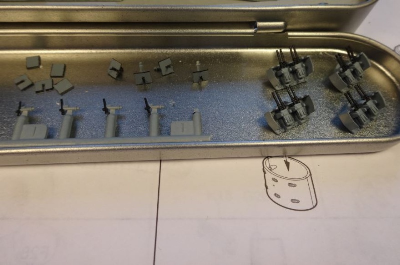 Uss Massachusetts 1/350 Trumpeter - Page 2 Bb59-d39
